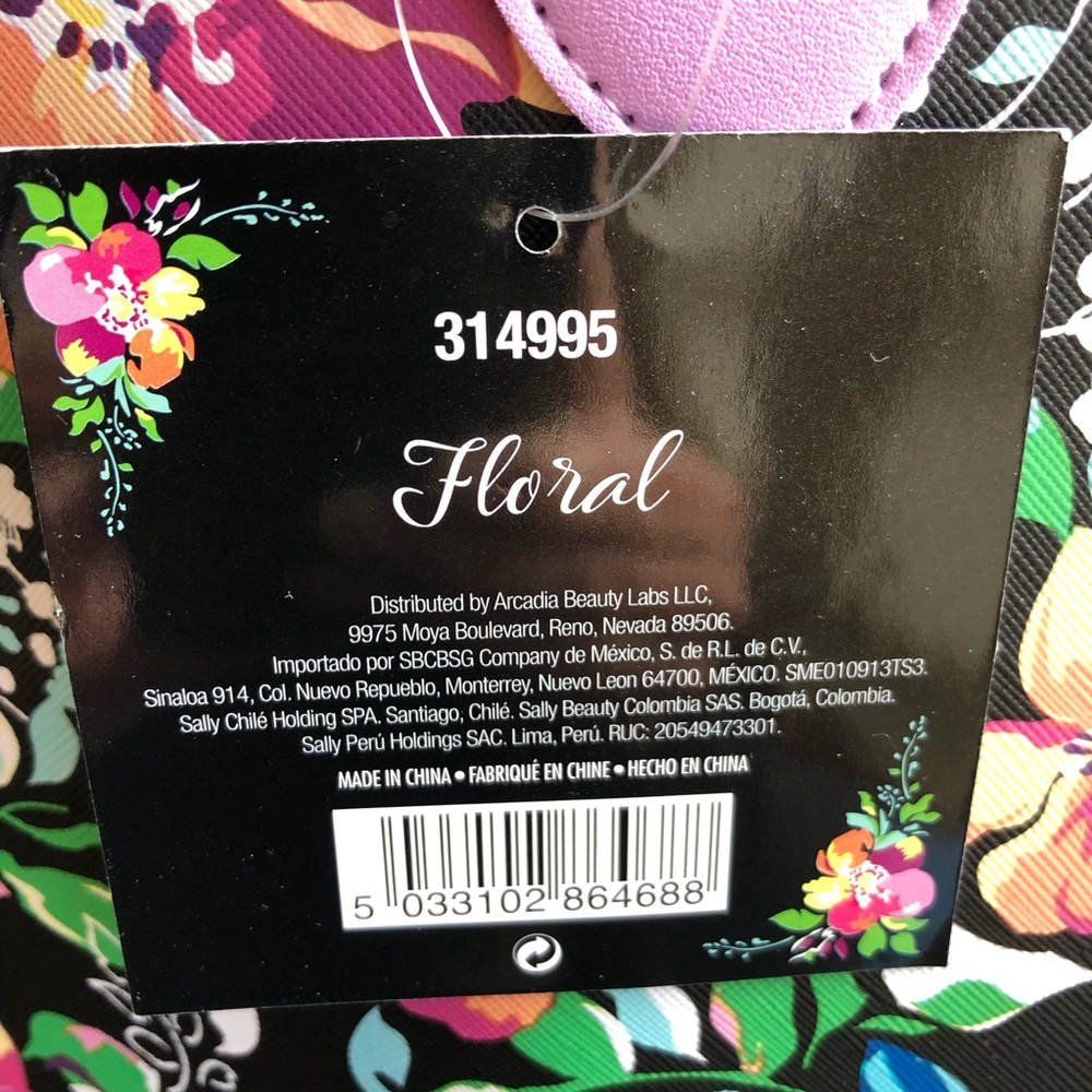 Simply Spring Floral Tote NWT, Magnetic Closure - Picture 4 of 8